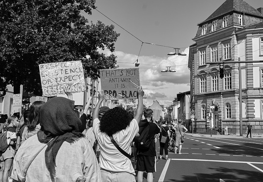 Demonstration Black Lives Matter - Rassismus tötet überall! - Offenbach - 2020