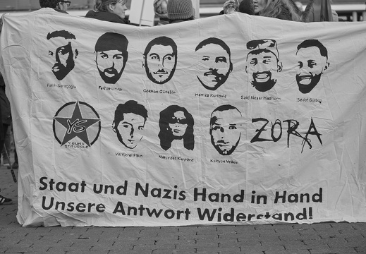 Demonstration 19. Feb - Hanau