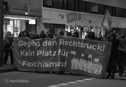 Keine Ruhe dem Faschismus - Frankfurt