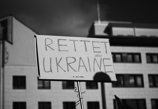 Eure Kriege führen wir nicht! Demonstration für den Frieden in der Ukraine