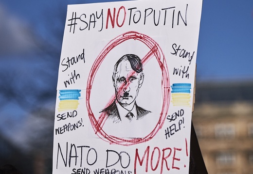 Eure Kriege führen wir nicht! Demonstration für den Frieden in der Ukraine
