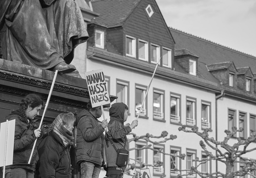 Demonstration 19. Feb - Hanau