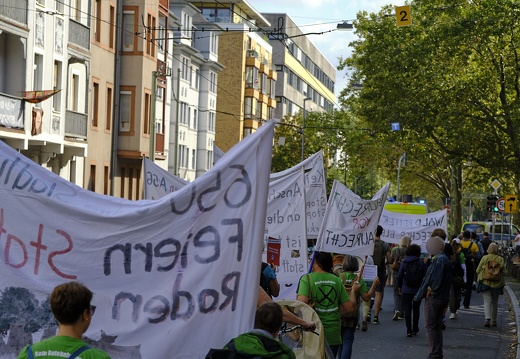 Fecher Demonstration - Frankfurt