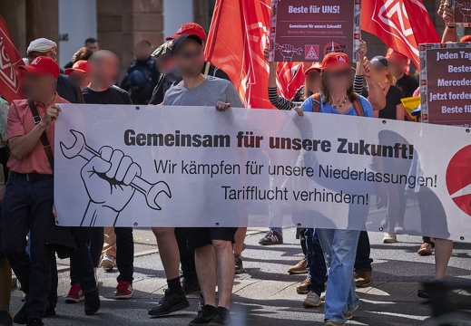 Gewerkschaftsdemonstration 1. Mai Frankfurt 2024
