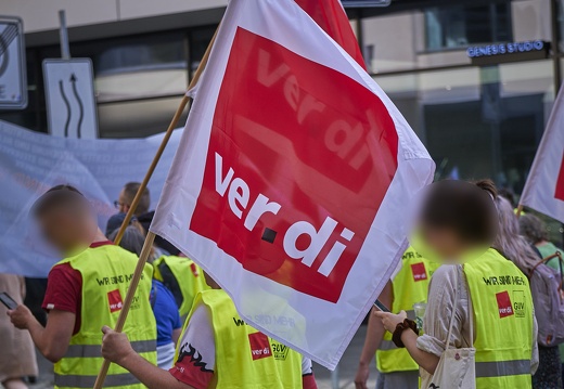 Gewerkschaftsdemonstration 1. Mai Frankfurt 2024